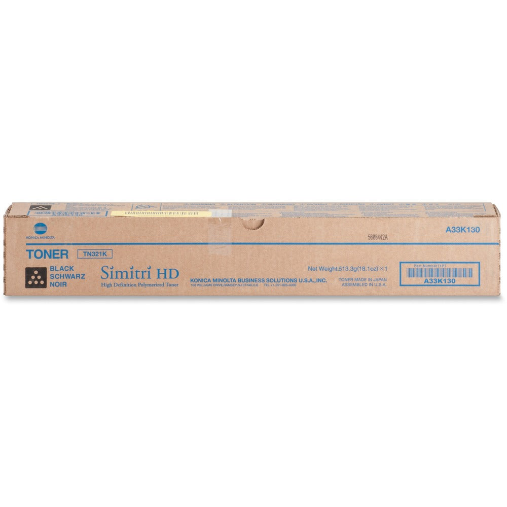 Image of Konica Minolta Toner Cartridge, f/224/284, 27,000 Page Yield, Black