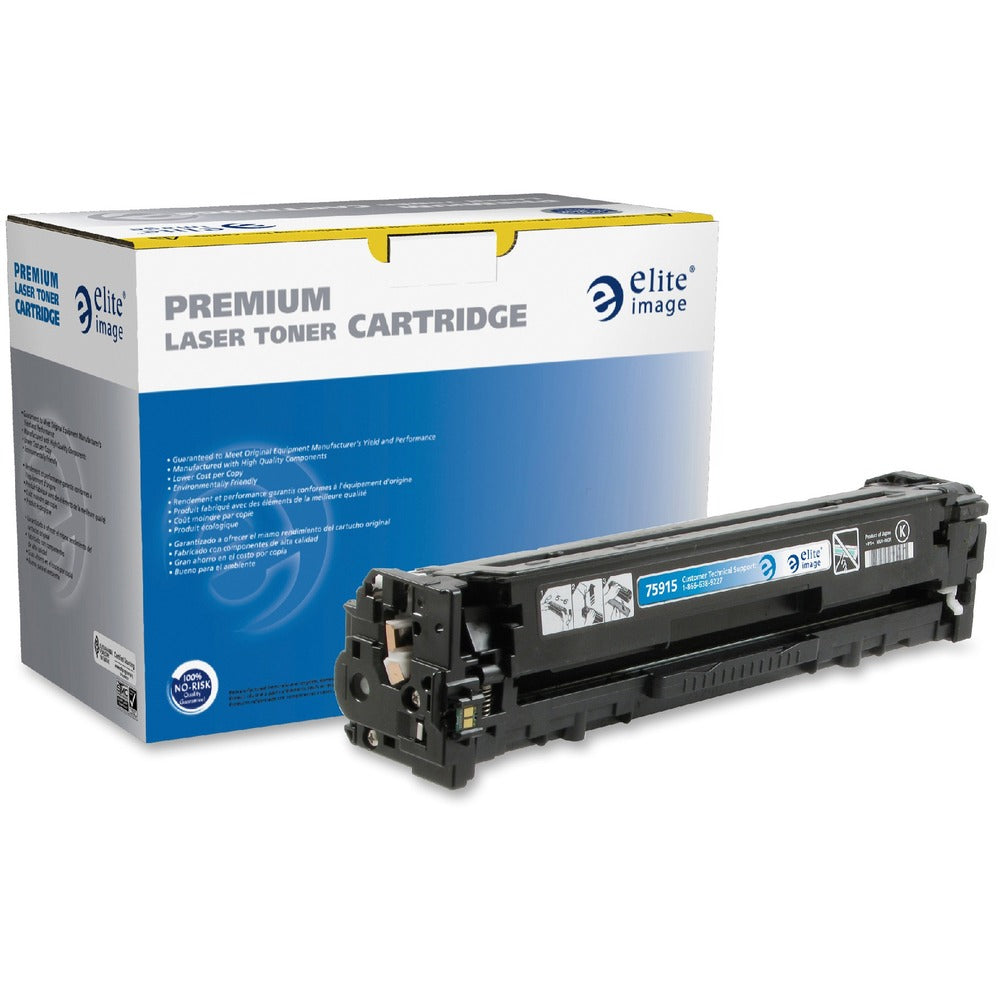 Image of Elite Image Remanufactured Toner Cartridge, 1600 Page Yield, Black