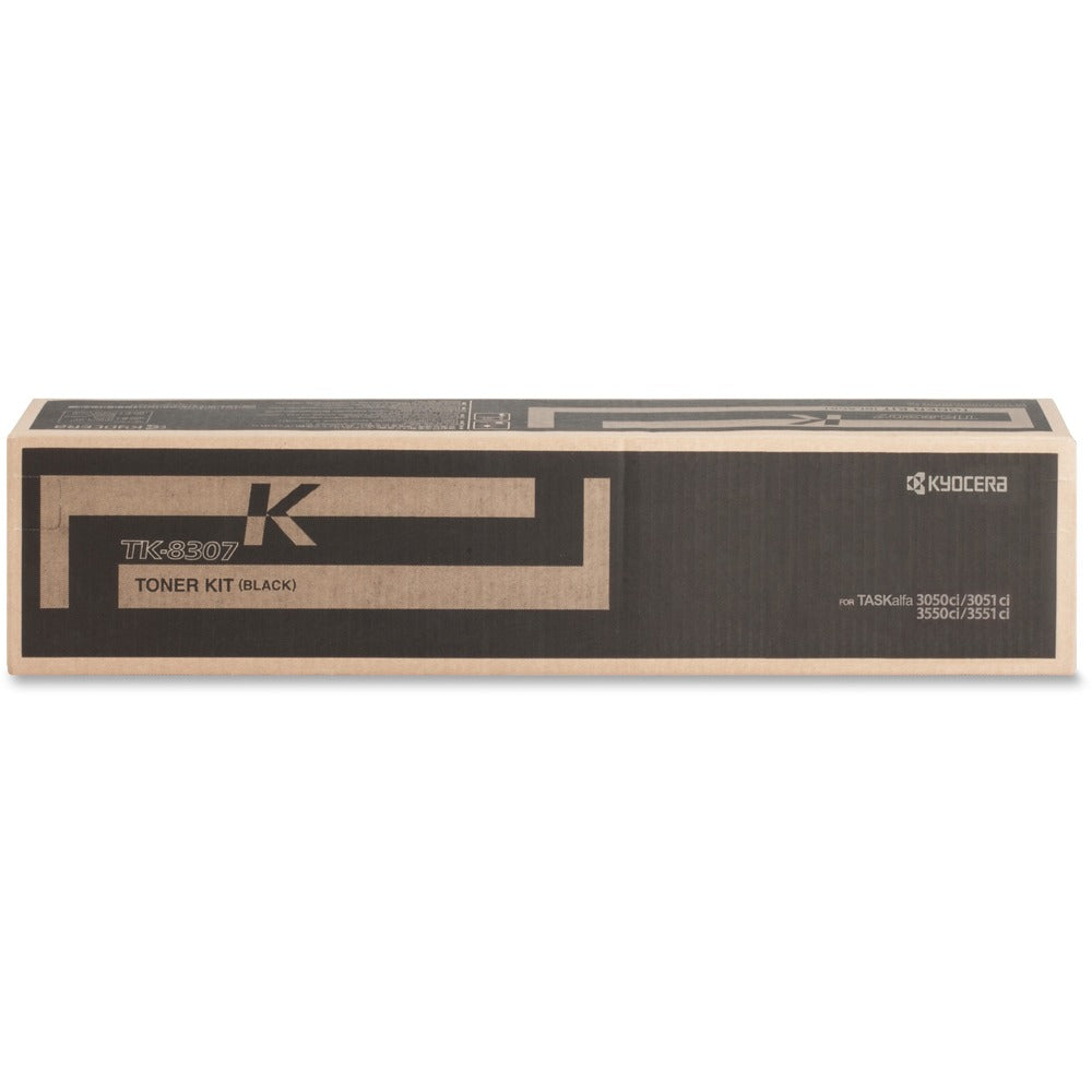 Image of Kyocera Toner Cartridge, 25,000 Page Yield, Black