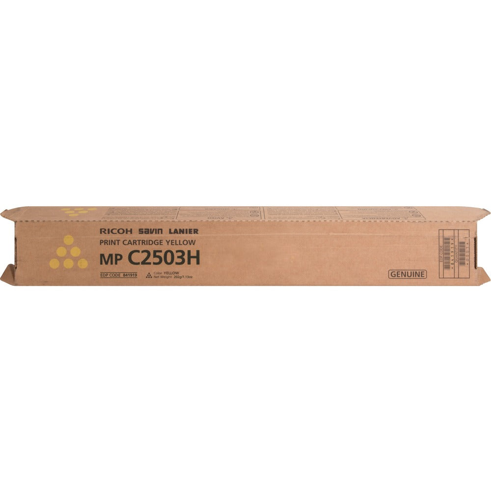 Image of Ricoh Office Products Toner Cartridge, f/MPC2503, 9500 Page Yield, YW