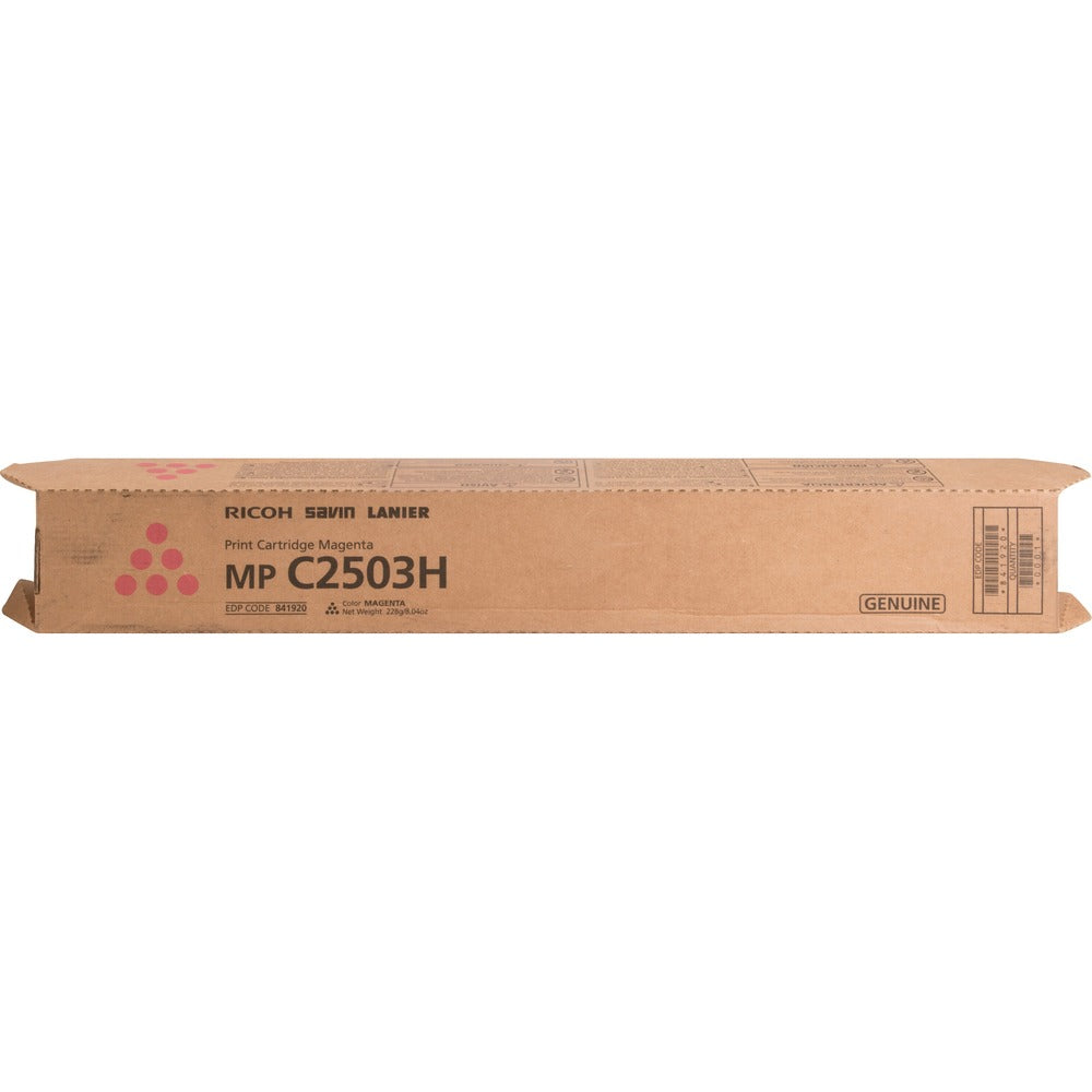 Image of Ricoh Office Products Toner Cartridge, f/MPC2503, 9500 Page Yield, MA