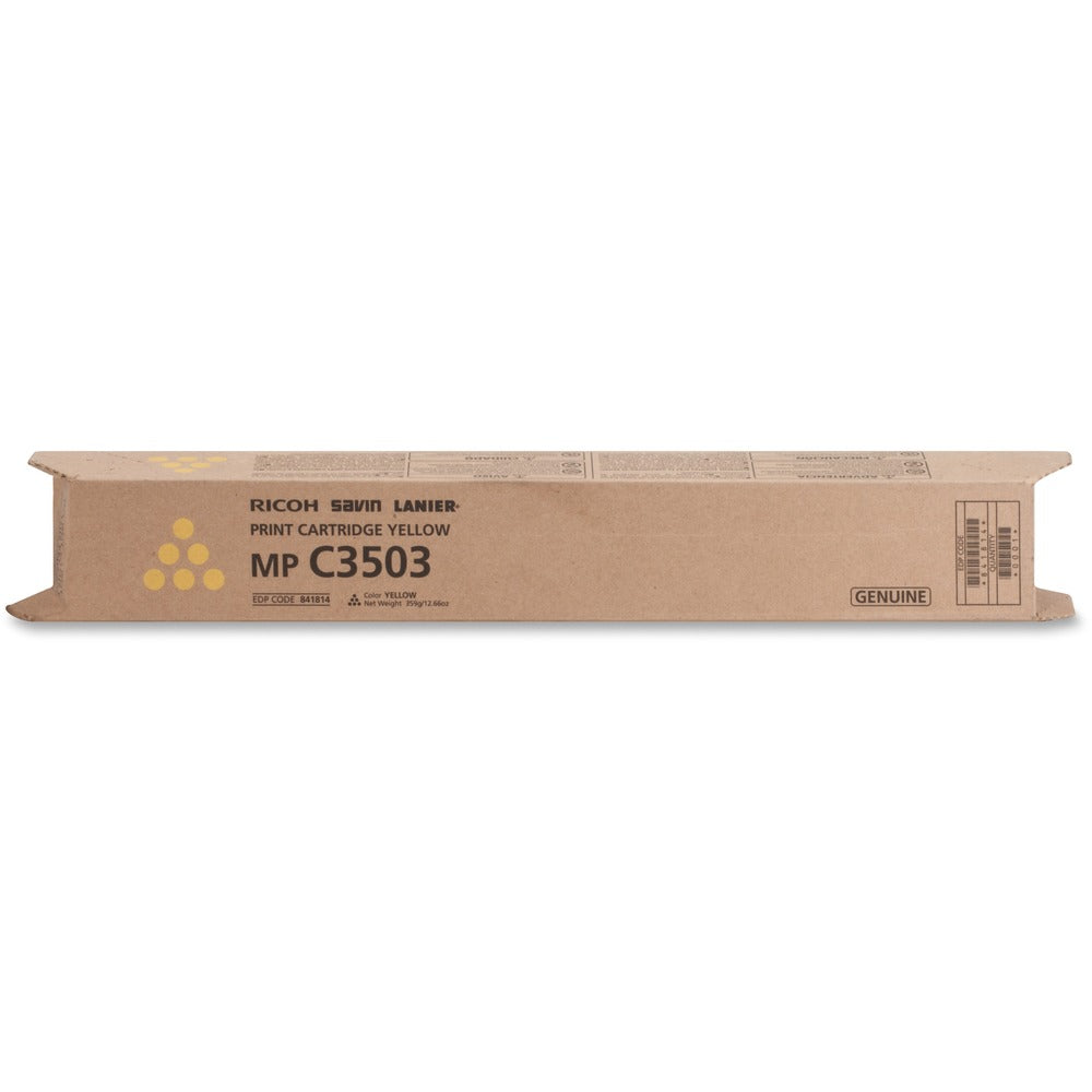 Image of Ricoh Office Products Toner Cartridge, f/3003/3503, 18,000 Page Yield, Yellow