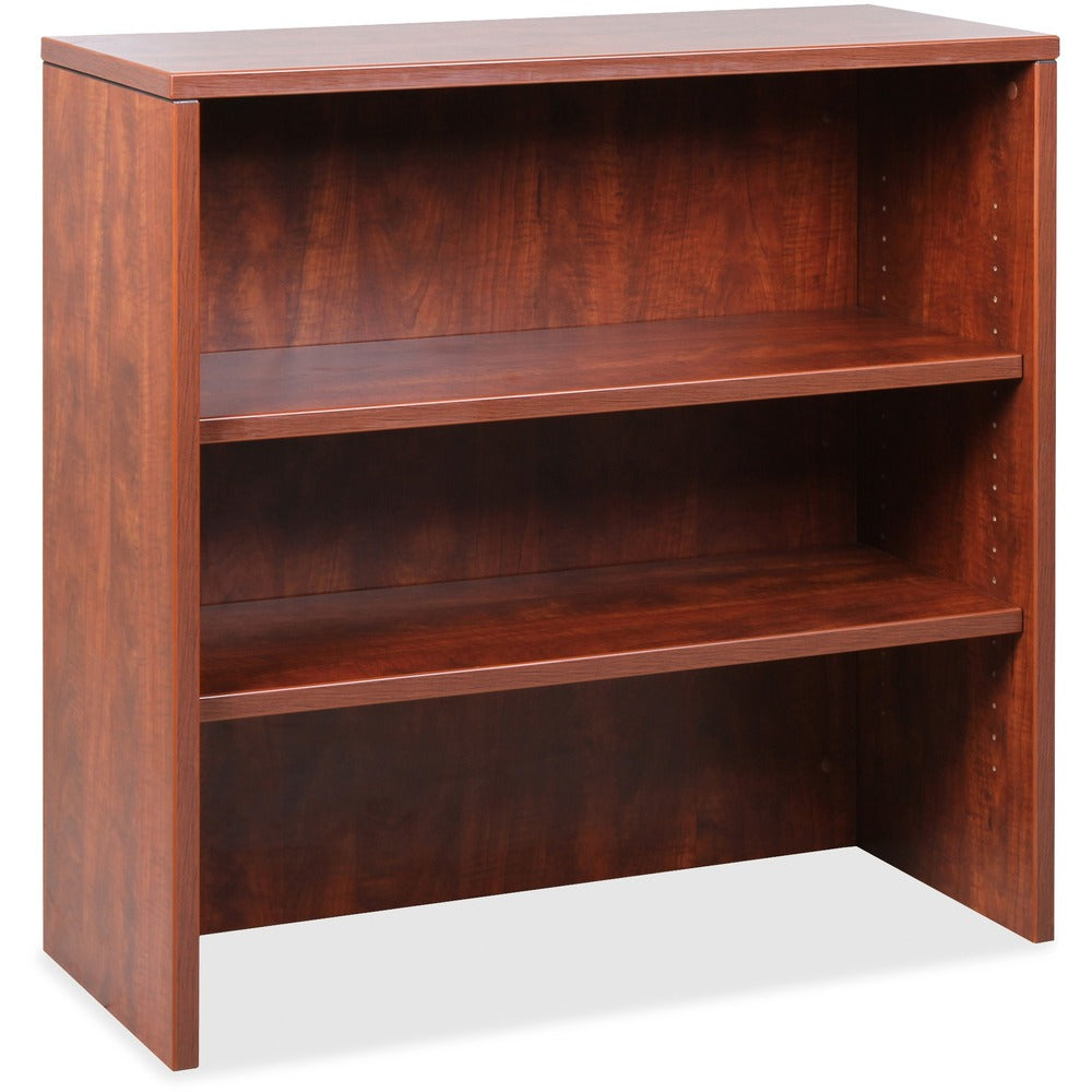 Image of Lorell Bookcase, Stack-on, 36"x15"x36", Cherry