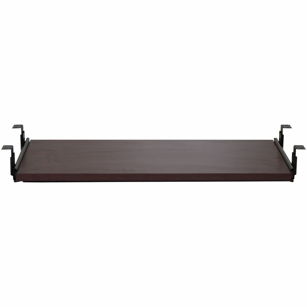 Image of Lorell Keyboard Tray, 26", Mahogany