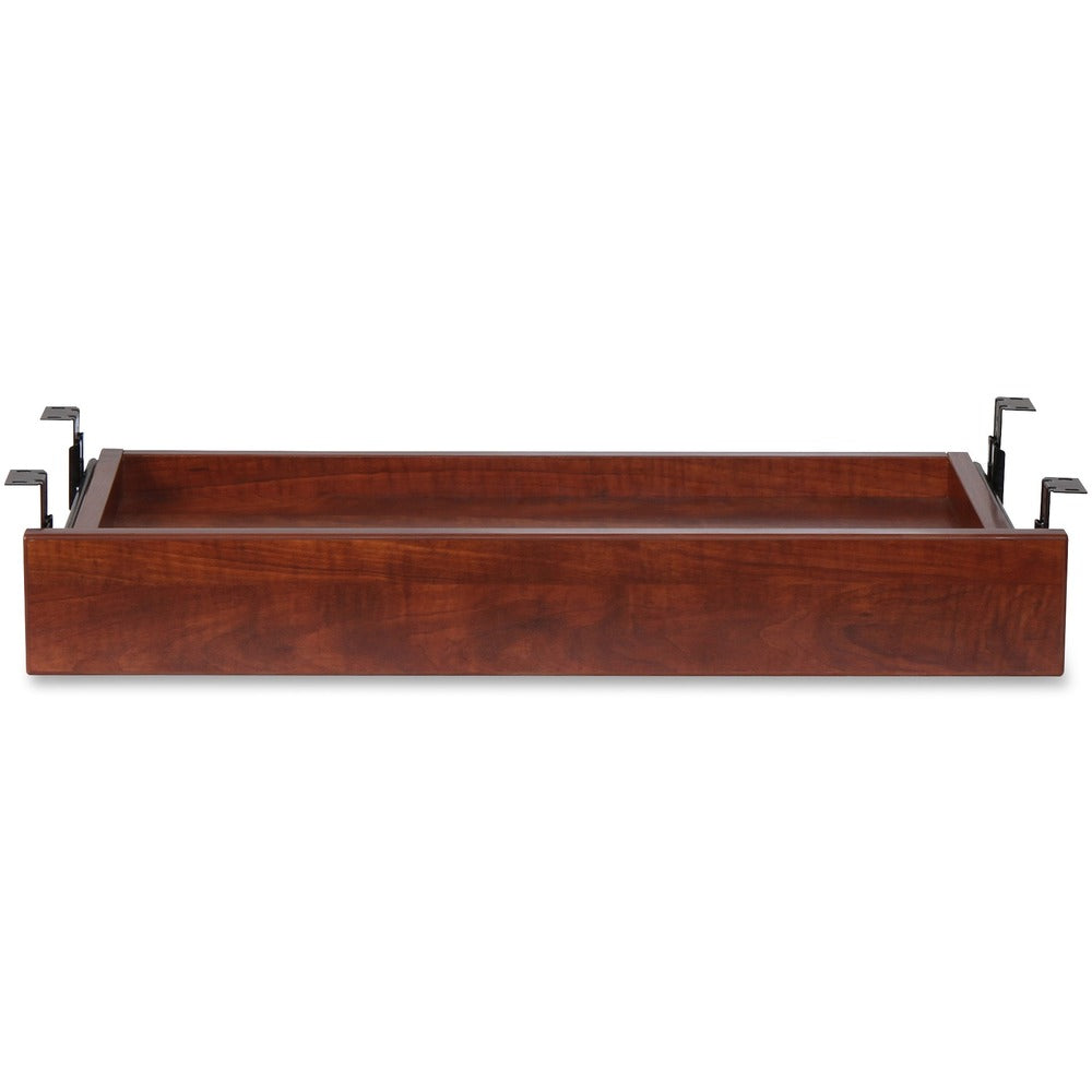 Image of Lorell Center Drawer, 26"Wx15-3/8"Dx3-5/8"H, Cherry