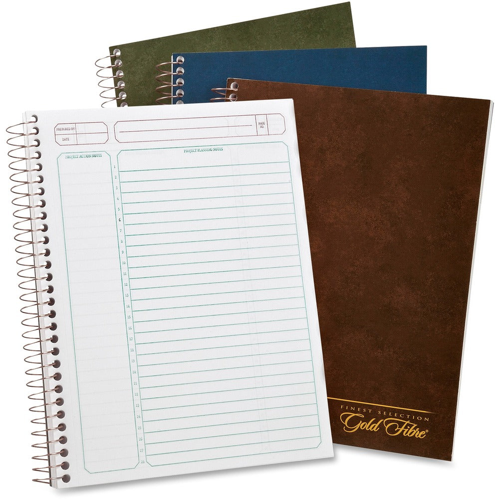 Image of Tops Wirebound Project Planner,84 Sheets,9-1/2"x7-1/4",AST