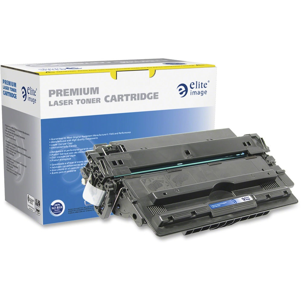 Image of Elite Image Remanuf Toner Cartridge, f/HP CF214A, 10,000 Pg Yield, BK