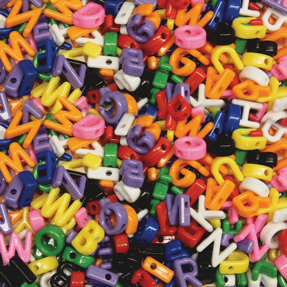 Image of Pacon Alphabet Beads, Capital Letters, 288/PK, Assorted