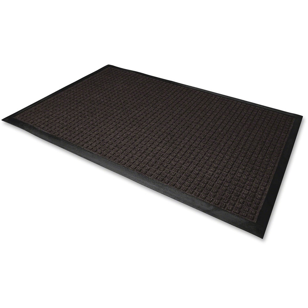 Image of Millennium Mat Company Indoor/Outdoor Scraper Mat, WaterGuard, 36"x120", Charcoal