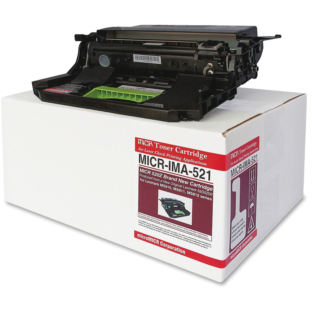 Image of MicroMICR CORP Image Unit,MICR,f/Lexmark MS810n & MICRTLN521,BK