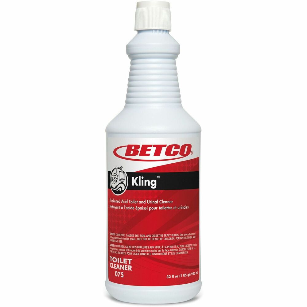 Image of Betco Corporation Toilet Bowl Cleaner,9%HCL,RTU,32oz,12/CT,Aqua Blue