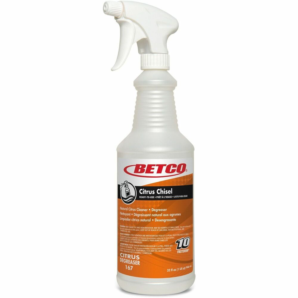 Image of Betco Corporation Empty Bottle,Spray,f/Chisel Cleaner/Degreaser,32 oz,12/CT,MI