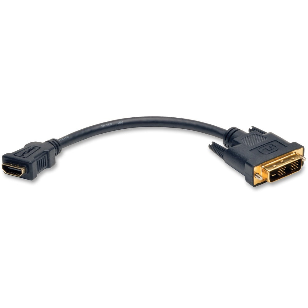 Image of Tripp Lite HDMI To DVI Adapter Cable, Black