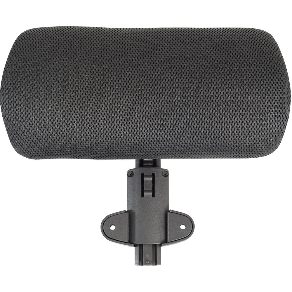 Image of Lorell Headrest, Adjustable, 1-3/5"x12-3/5"x6", Black