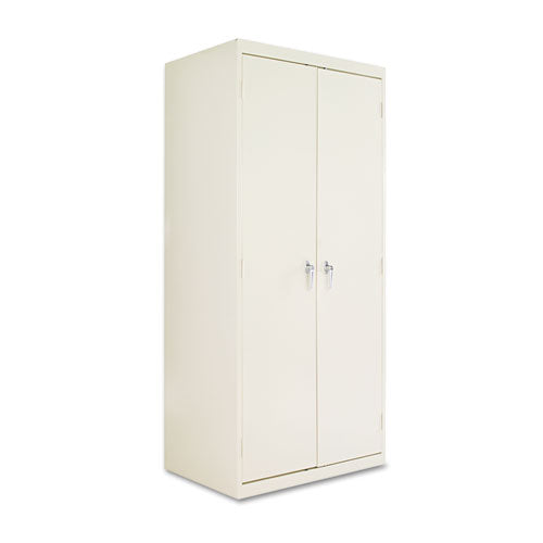 Image of Alera® Assembled 78" High Heavy-Duty Welded Storage Cabinet, Four Adjustable Shelves, 36w X 24d, Putty