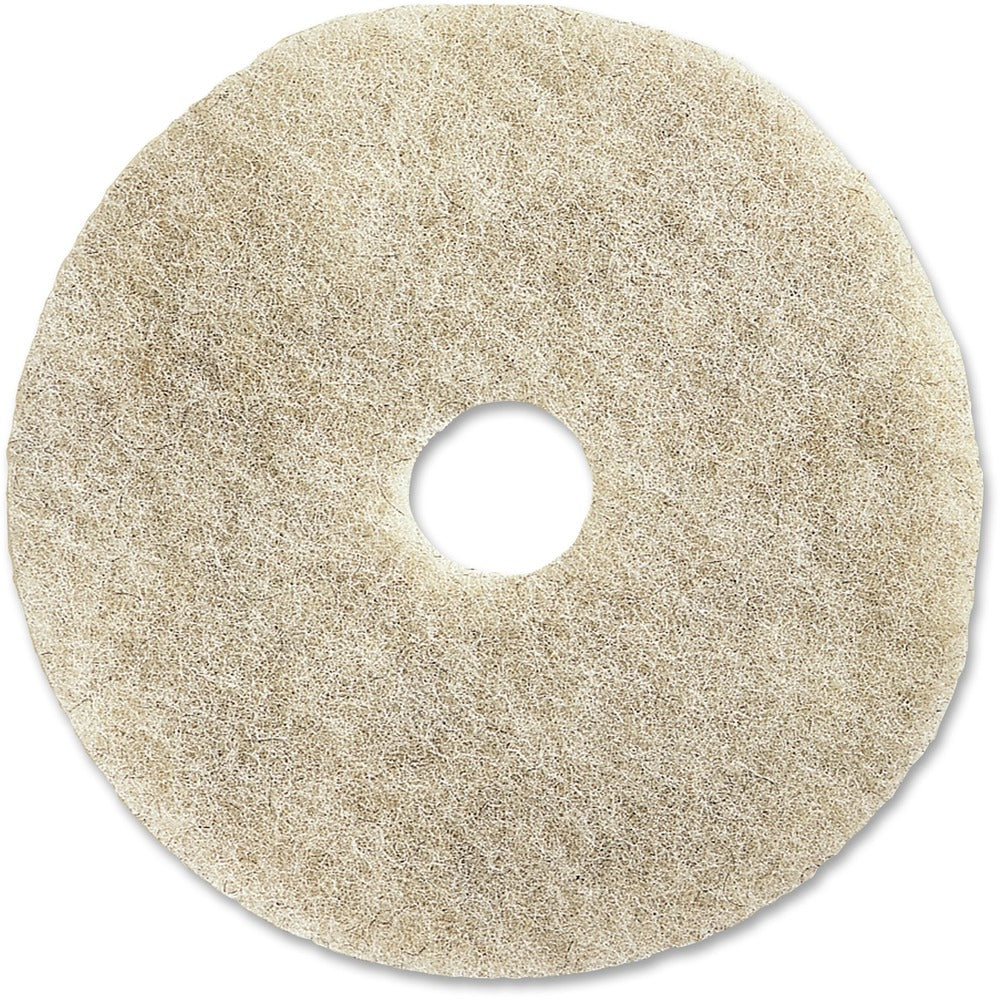 Image of Genuine Joe Floor Pads, Ultra High-Speed, 20", 5/CT, Natural