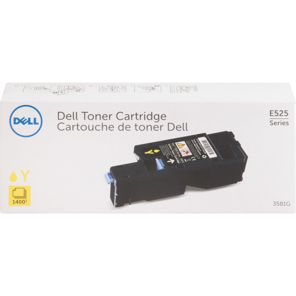 Image of Dell Computer Toner Cartridge, f/E525w, 1400 Page Standard Yield, YW