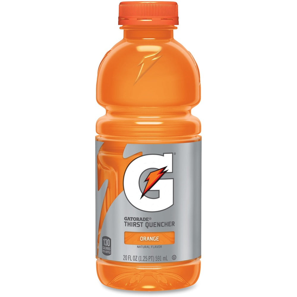 Image of Quaker Foods Gatorade, Mainline Orange, 20oz, 24/CT, Orange