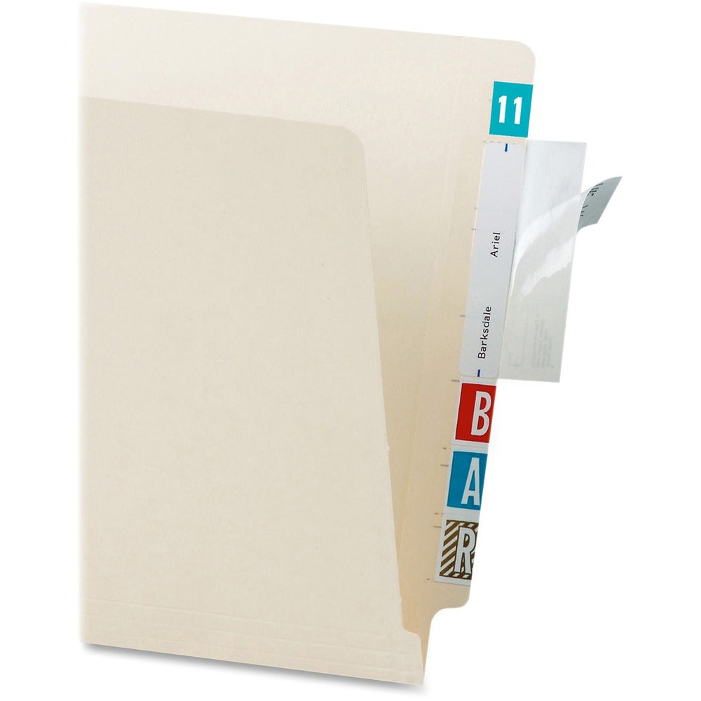 Image of Tabbies Self Adhesive Label/File Protectors,3-1/2"x2",500/BX,CL