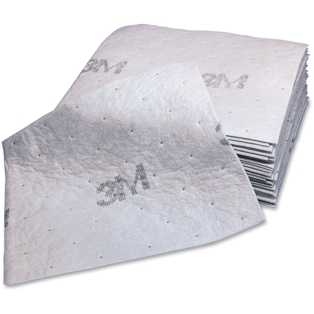 Image of 3M Maintenance Sorbent Pads, 100PD/CT, Gray