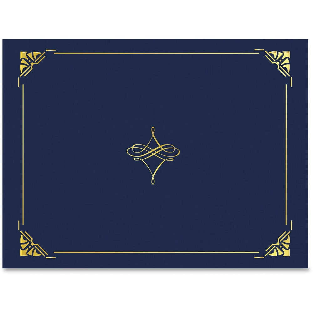 Image of Geographics Certificate Cover, 8-1/2"x11", 5SH/PK, Blue