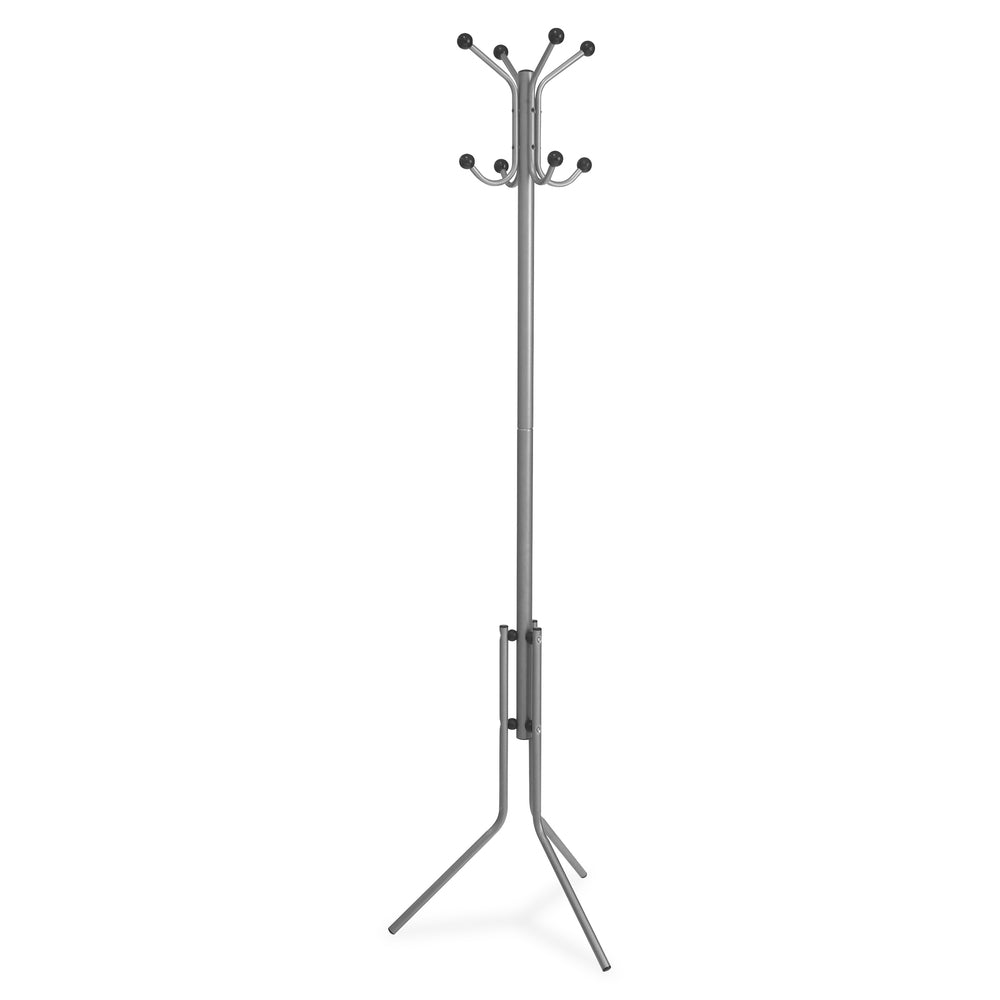 Image of Lorell Coat Rack, 19"x20"x63-2/5", Silver