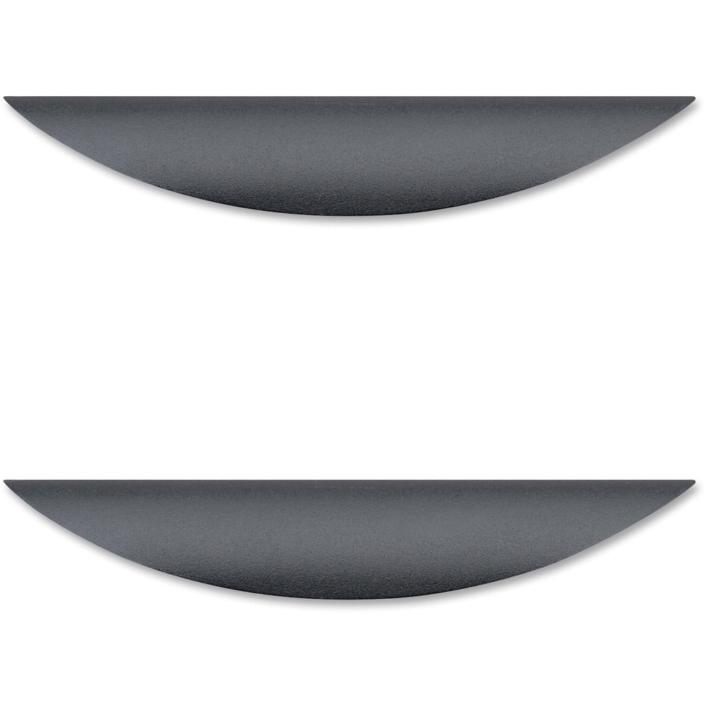 Image of Lorell Traditional Pull, .5"x4"x2", 2/PK, Black