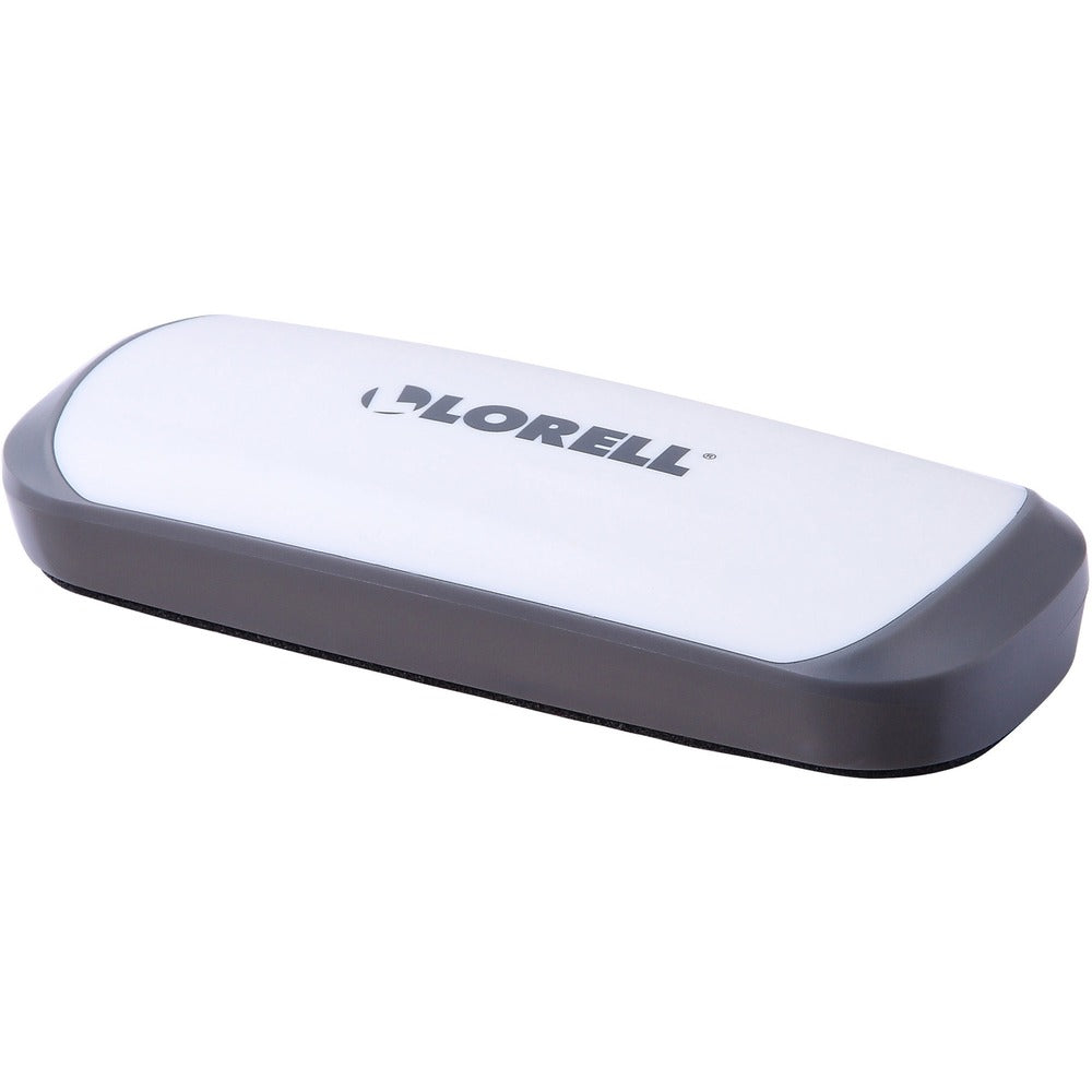 Image of Lorell Magnetic Eraser, f/Dry-Erase Boards,Black/White