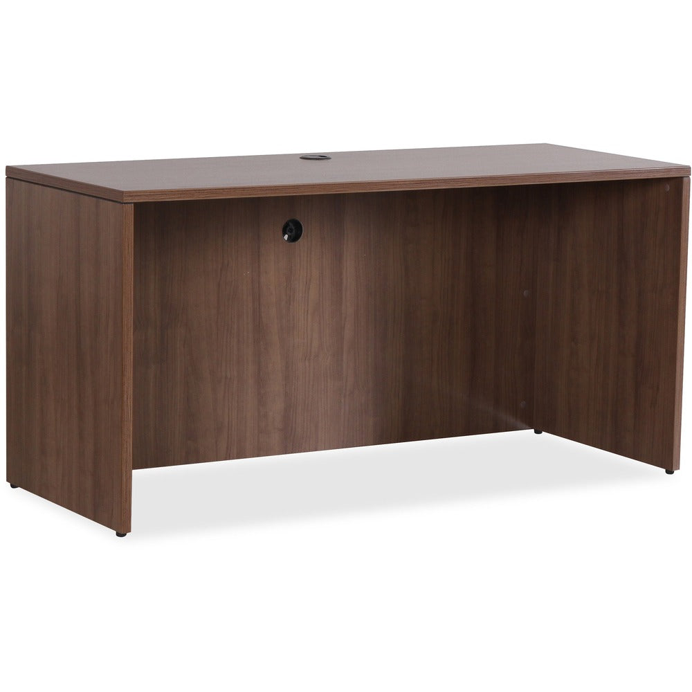 Image of Lorell Credenza, 66"x24"x29-1/2", Walnut