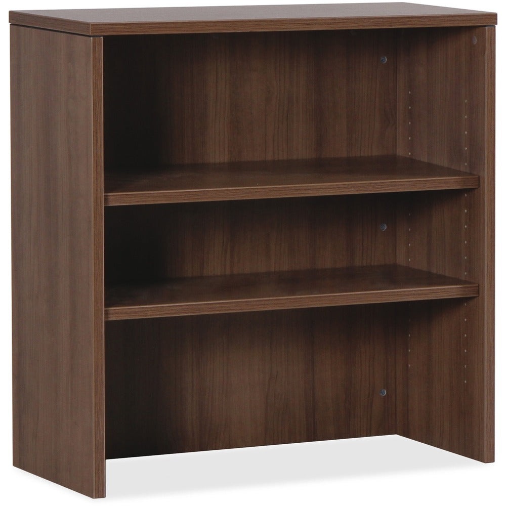 Image of Lorell Bookcase, Stack-on, 36"x15"x36", Walnut