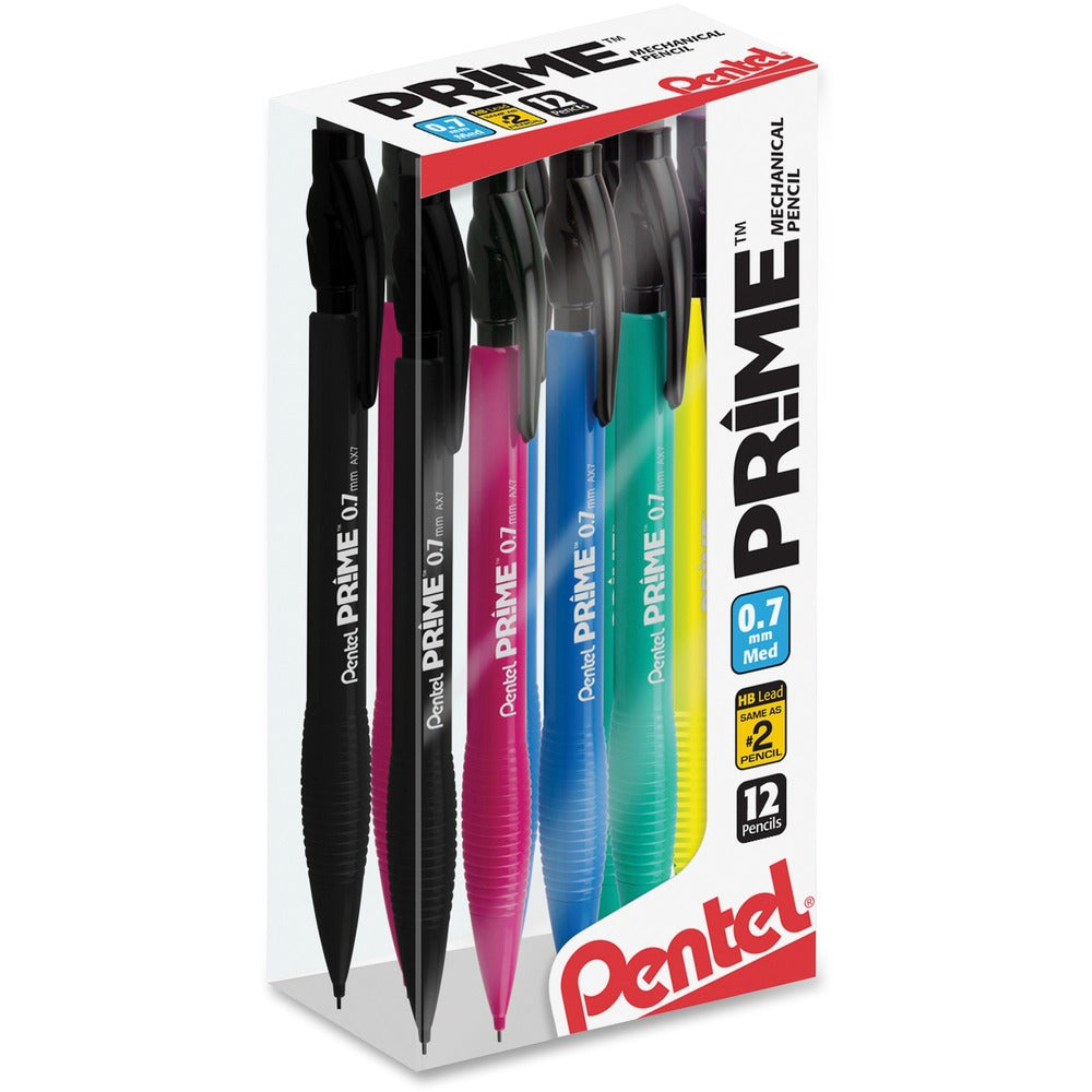 Image of Pentel Mechanical Pencils, .7mm, No. 2, Assorted