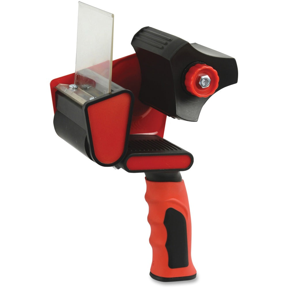 Image of Sparco Packaging Tape Dispenser, 3", Red/Black