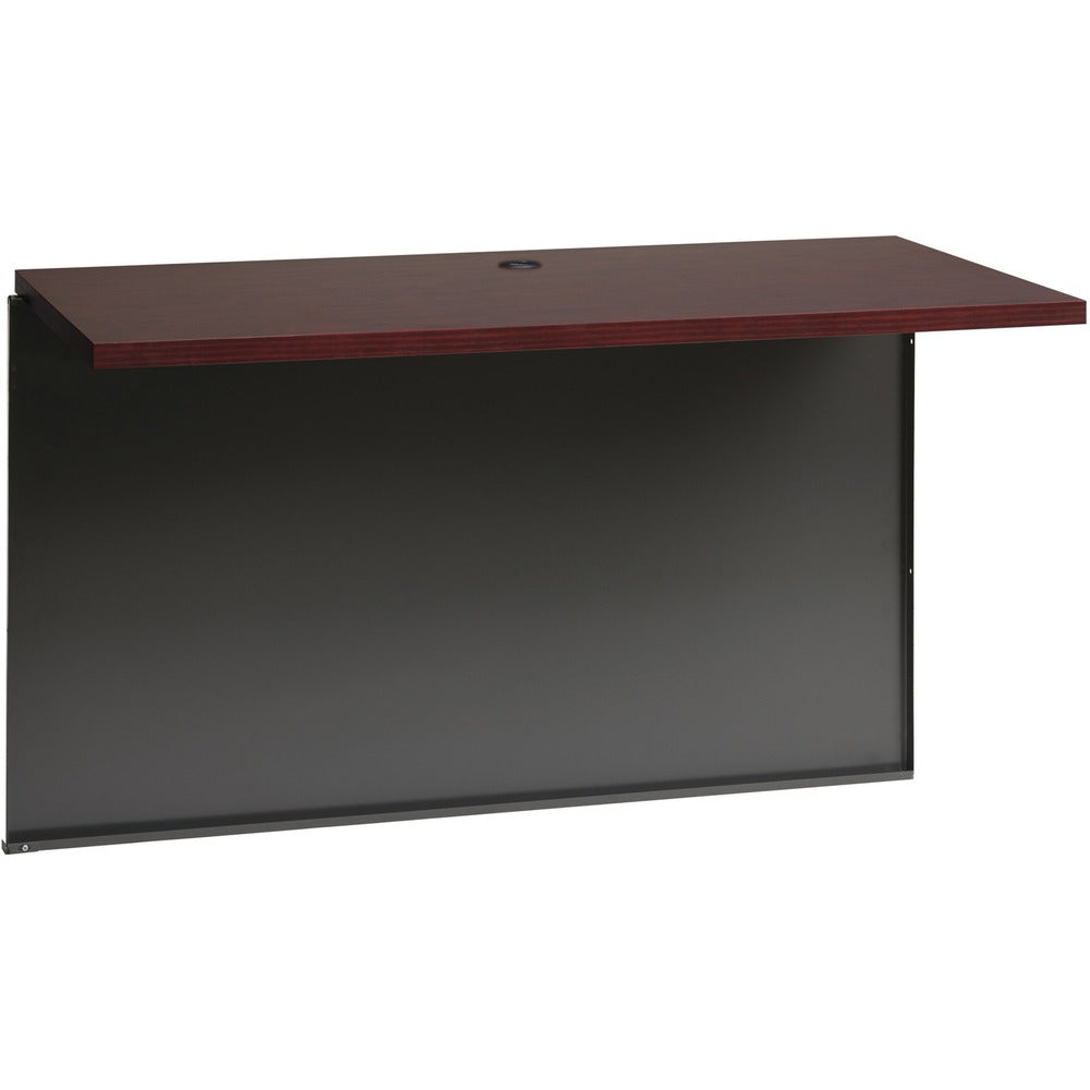 Image of Lorell Bridge Desk, 24"x48", CH/MH