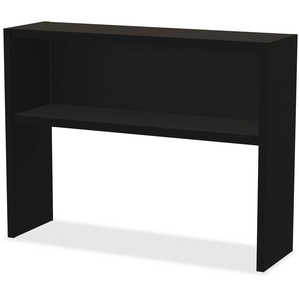Image of Lorell Stack-On Hutch, 48", Black