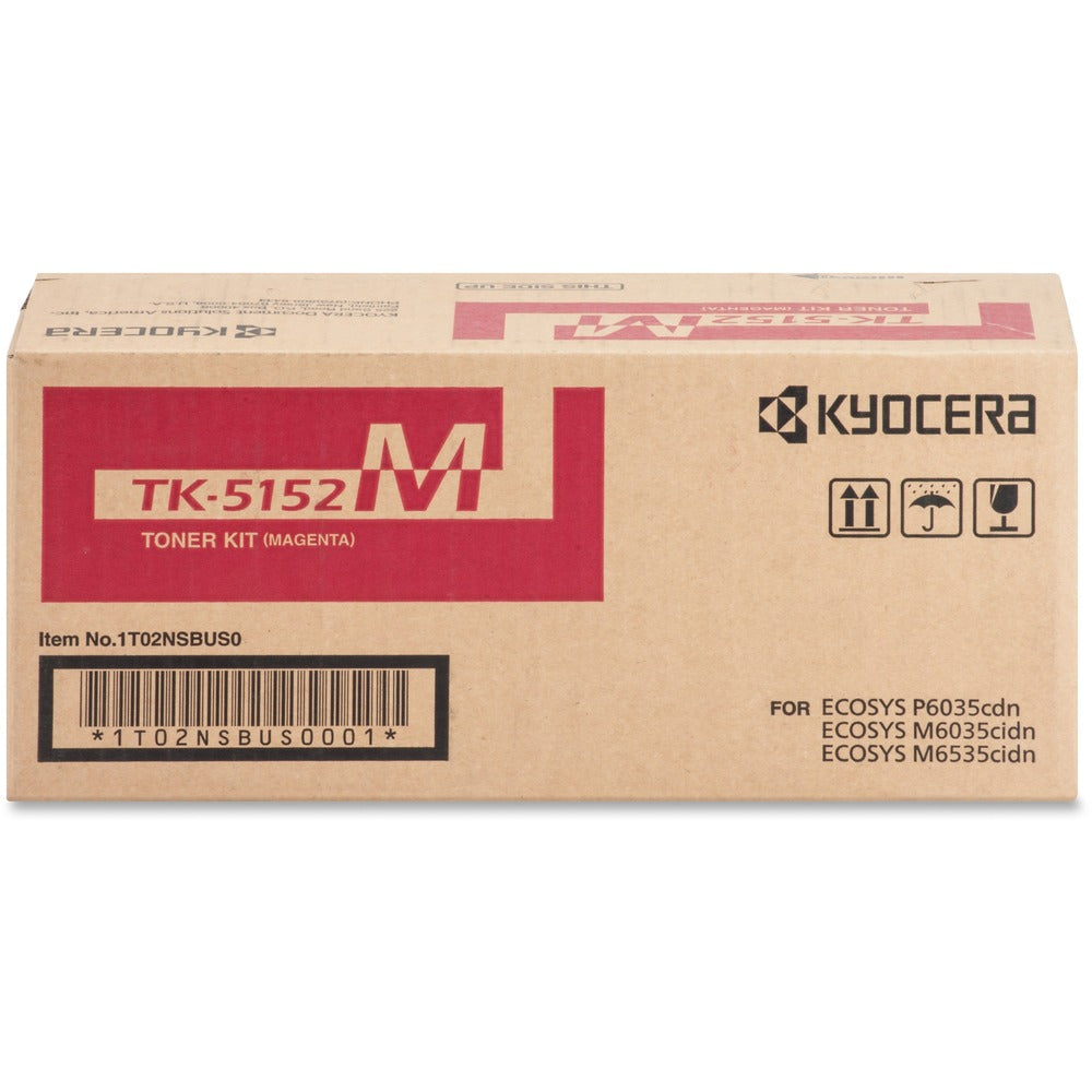 Image of Kyocera Toner Cartridge, f/6035/6535, 10,000 Page Yield, Magenta