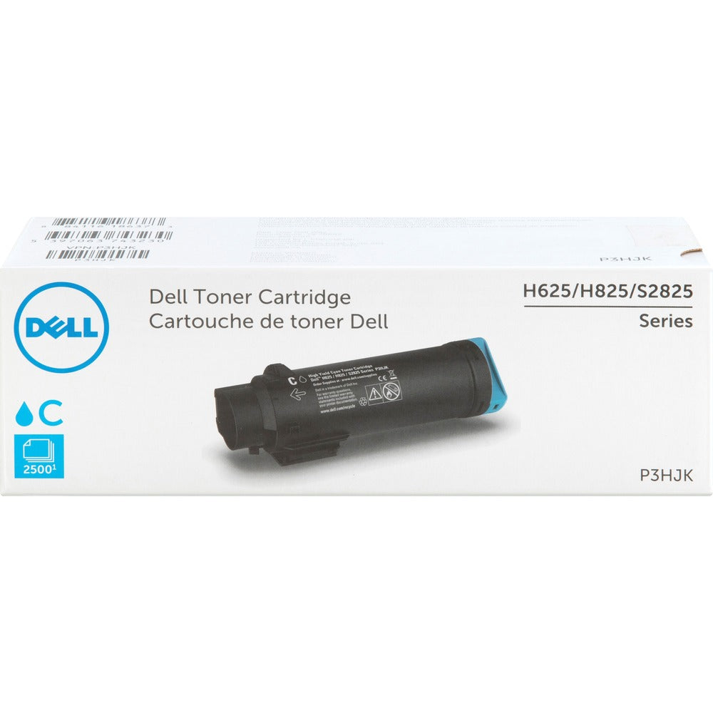 Image of Dell Computer Toner Cartridge, H625/H825, 2500 Yield, CYN