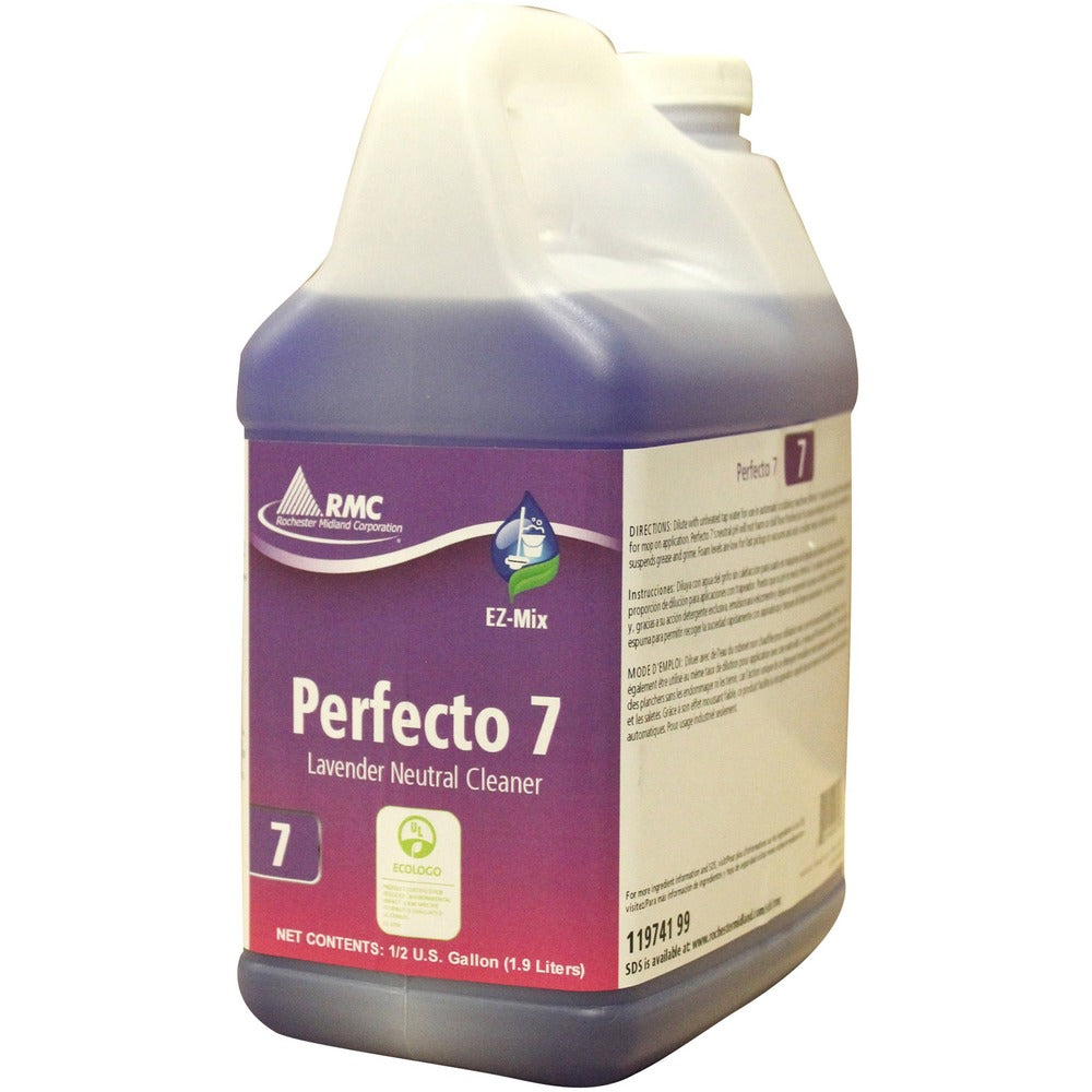 Image of Rochester Midland Corporation Neutral Cleaner/Degreaser,1.9L,Lavender,4/CT,PE