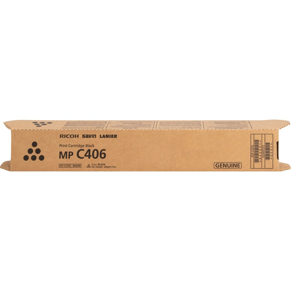 Image of Ricoh Office Products Toner Cartridge, f/ 306/406, 17000 Yield, BK