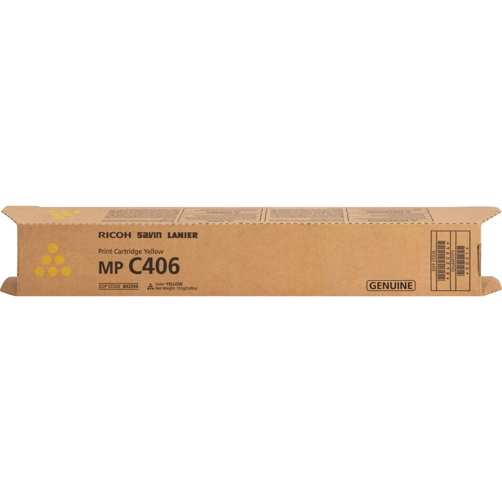 Image of Ricoh Office Products Toner Cartridge, f/ 306/406, 6000 Yield, YW
