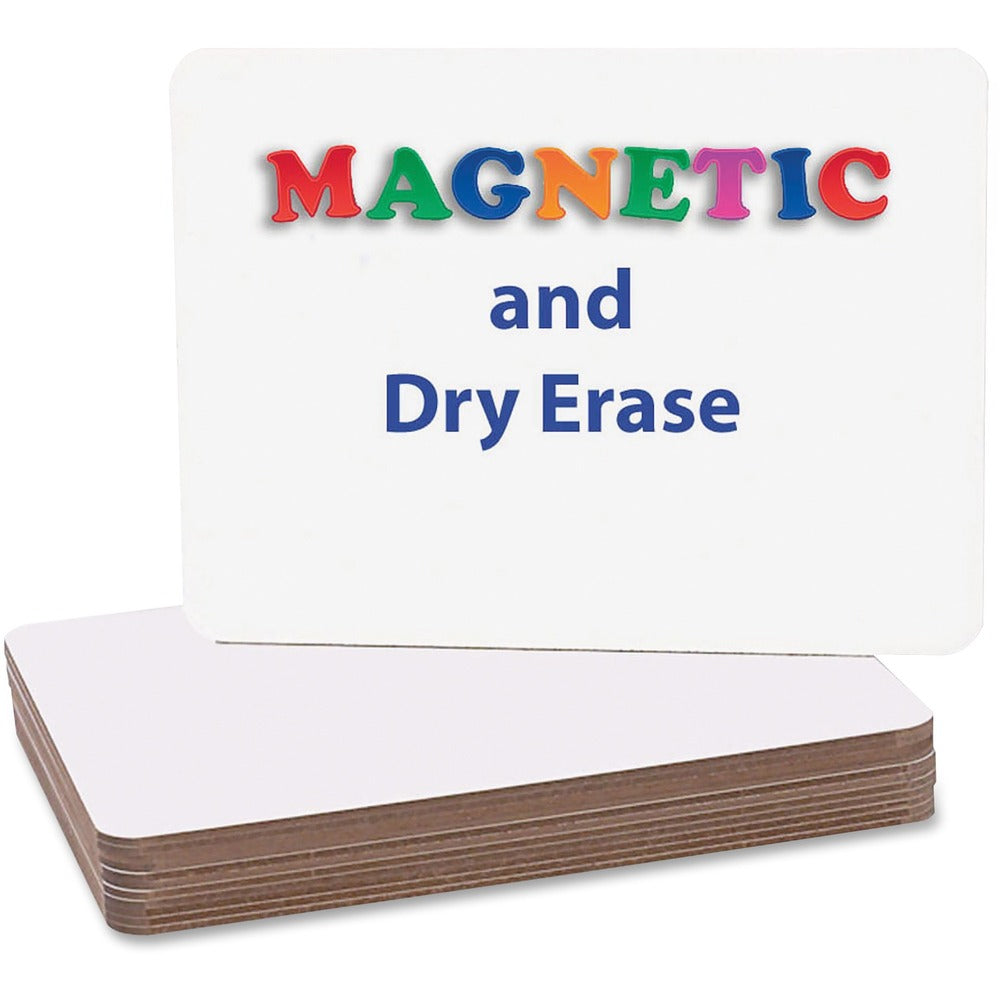 Image of Flipside Products Magnetic Dry-Erase Board, 9"x12", 12/PK, White