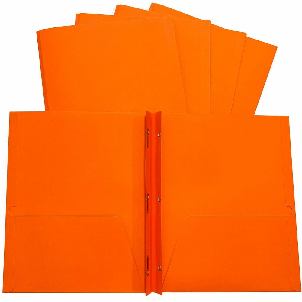 Image of Sparco 2-Pocket Folder, 3-Prong, 9-1/2"x11-3/4", 25/BX, OE