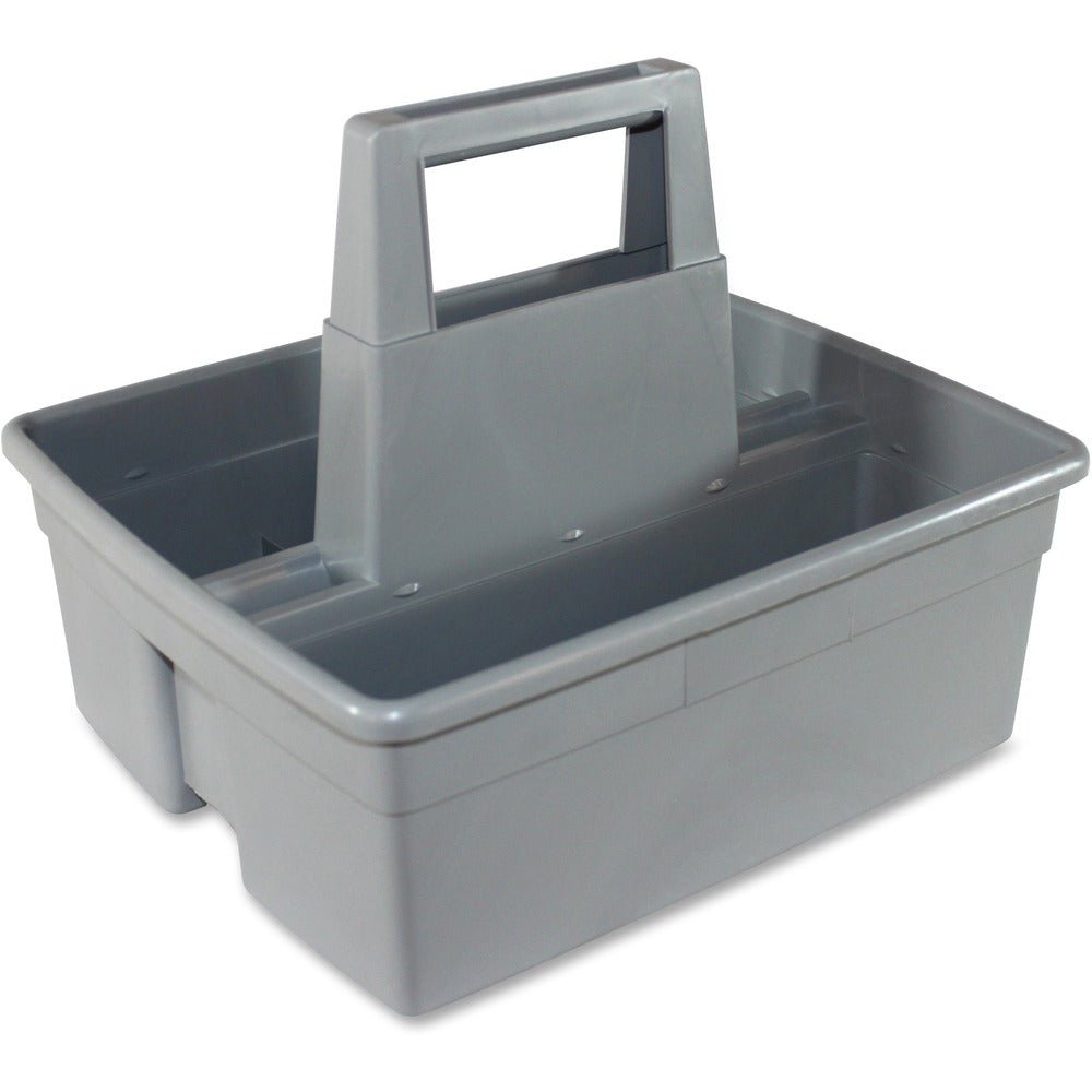 Image of Impact Products Maids' Basket, Plastic, 11"x12-1/4"x5", Gray
