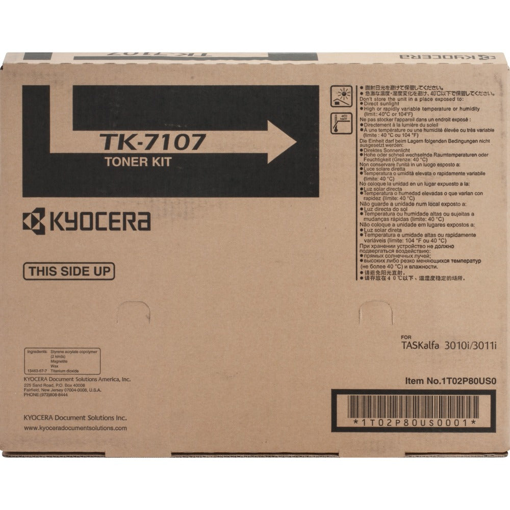 Image of Kyocera Toner Cartridge, f/3010I, 20,000 Page Yield, Black