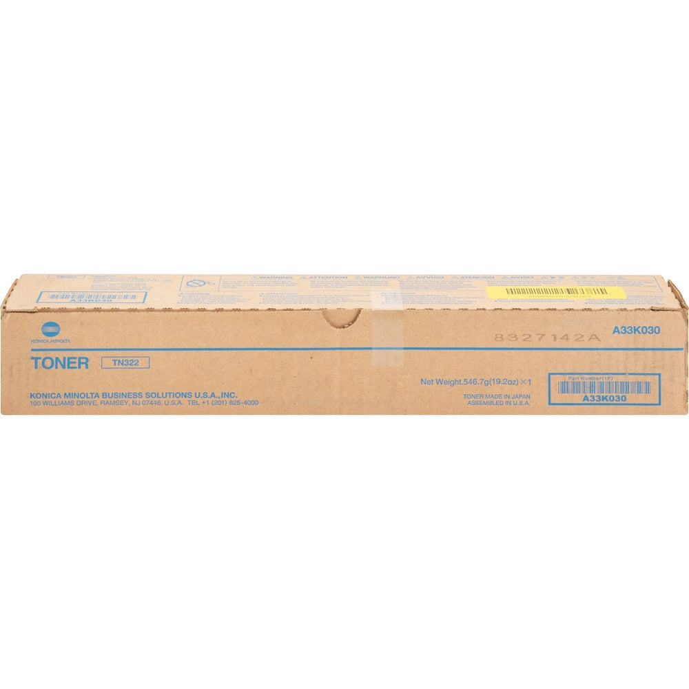 Image of Konica Minolta Toner Cartridge, f/ bizhub 224E, 24,000 Page Yield, BK