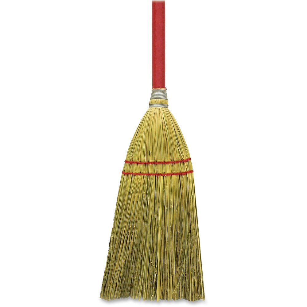 Image of Genuine Joe Toy Broom, Corn Fiber Bristles, 24"L Handle, Natural