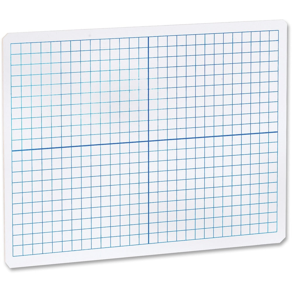 Image of Flipside Products Dry Erase XY Axis Board Dual Sided, 9"x12", White
