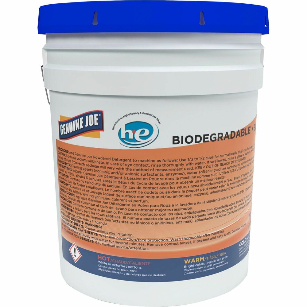 Image of Genuine Joe Laundry Detergent, Powder, Launder-X, 40 lb