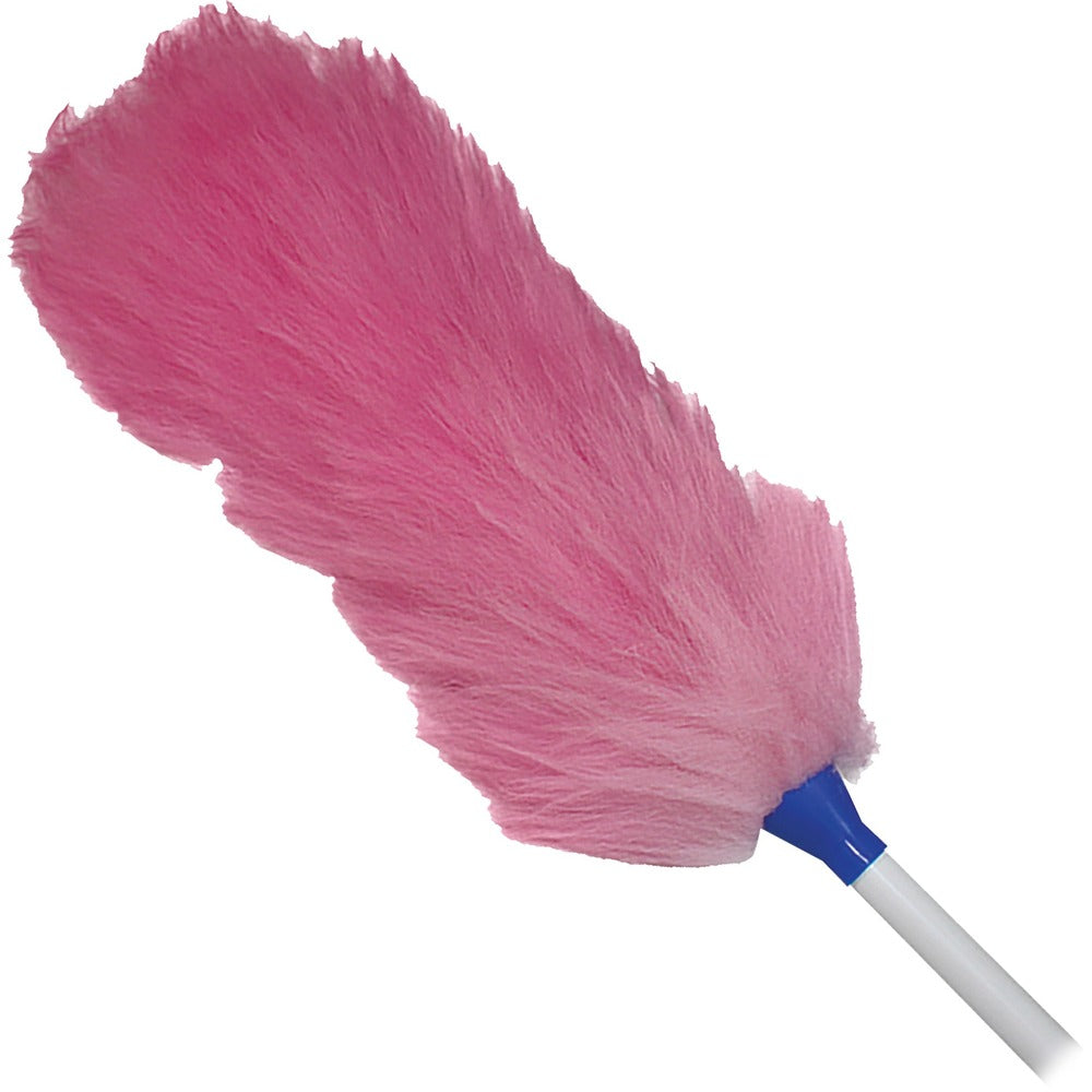 Image of Impact Products Duster, Lambswool, Fixed Handle, 28", 12/CT, White/AST