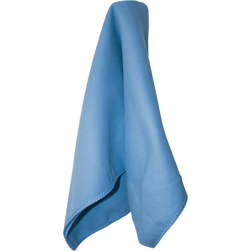Image of Impact Products Cleaning Cloths, Microfiber, f/Glass, 16"x16", 216/CT, Blue