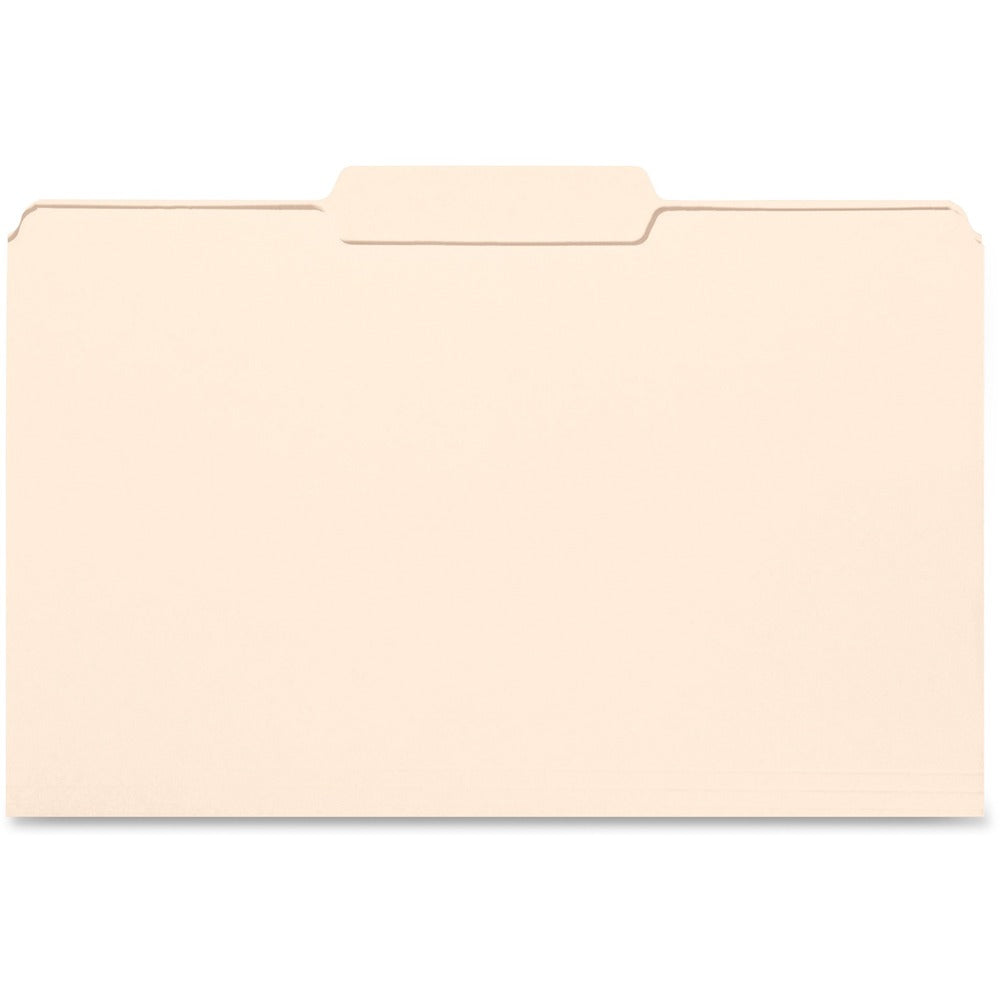Image of Business Source File Folders, 1/3Cut, 3/4" Exp, Lgl, POS 2, 100/BX, MLA